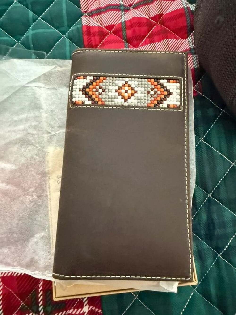 New bifold leather Cowboy wallet